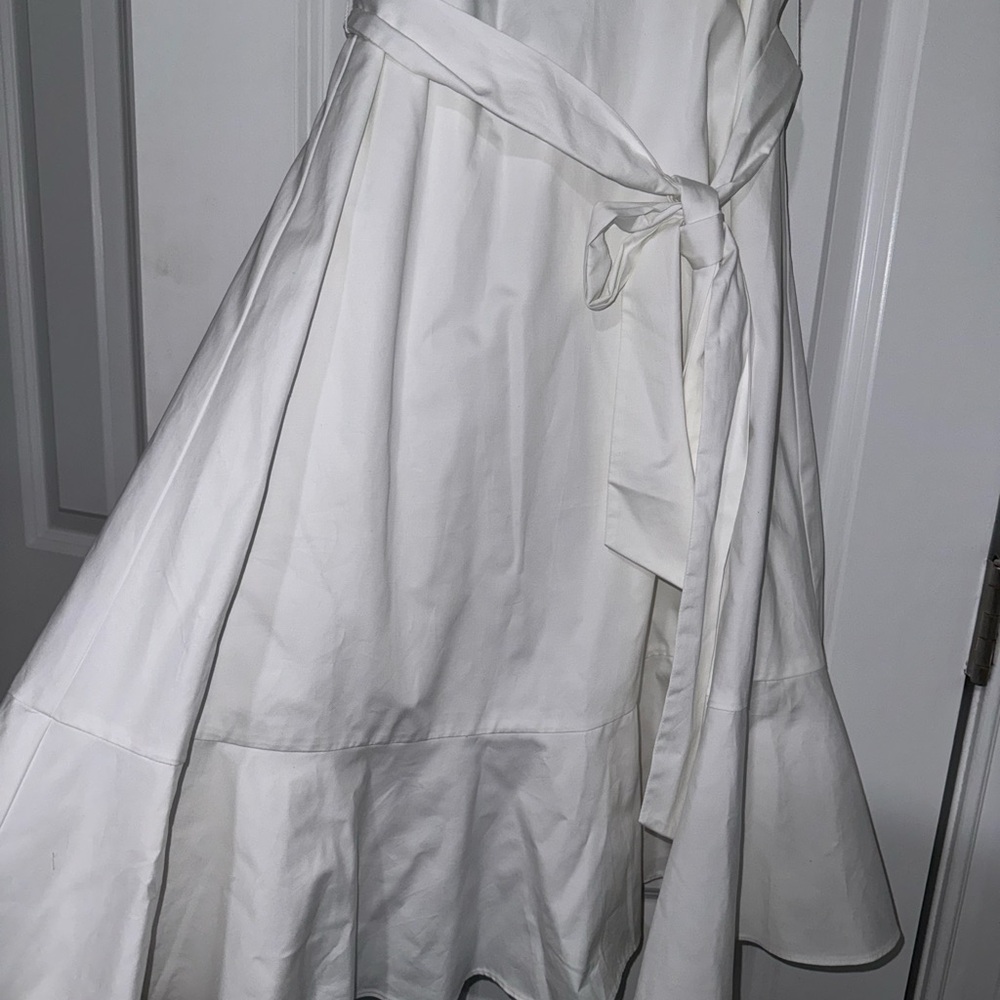 COPY - Beautiful NWTs white A line Talbots Dress. 👗 - Picture 6 of 9